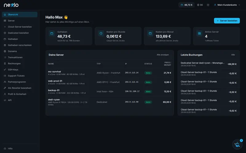 Dashboard